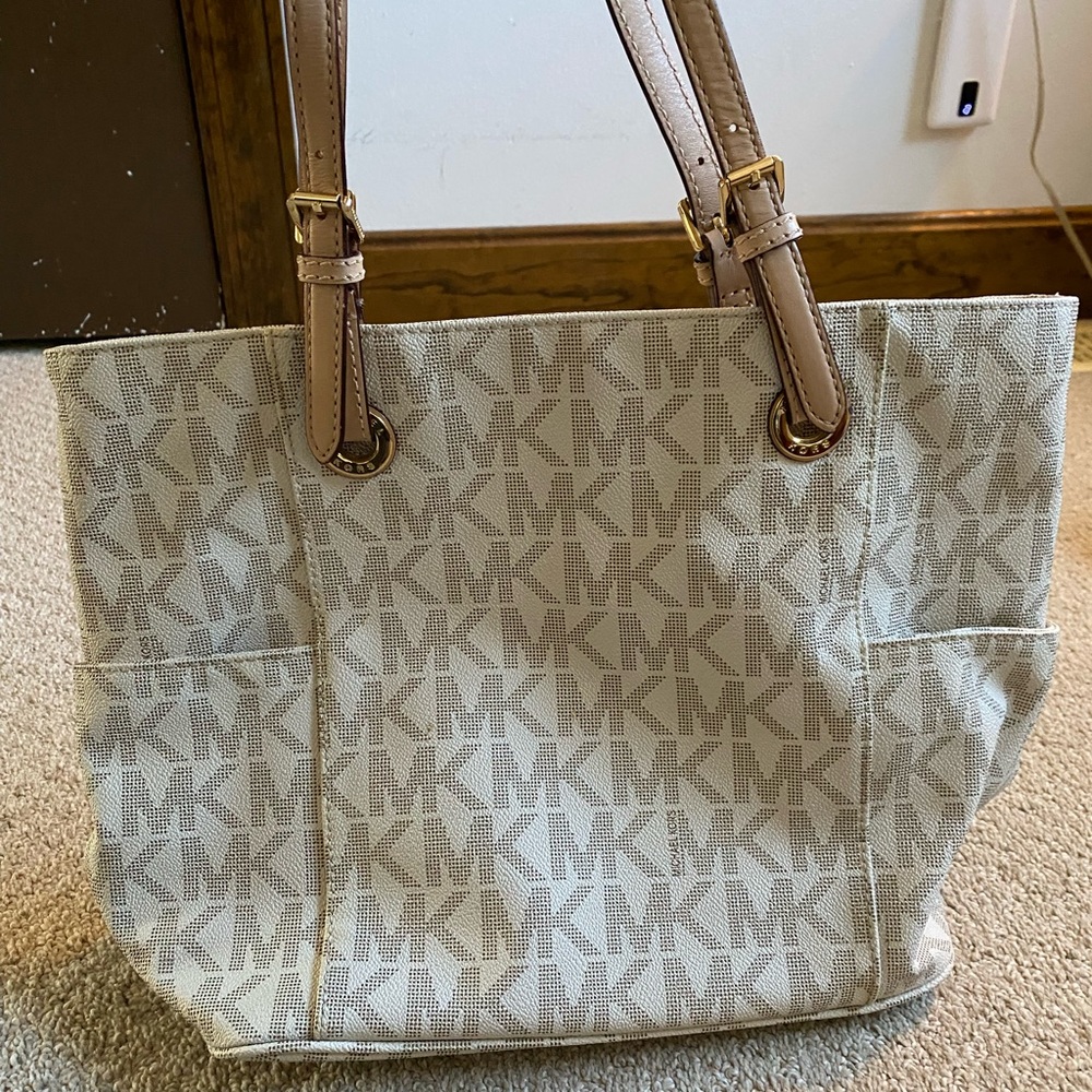 Authentic michael kors logo tote